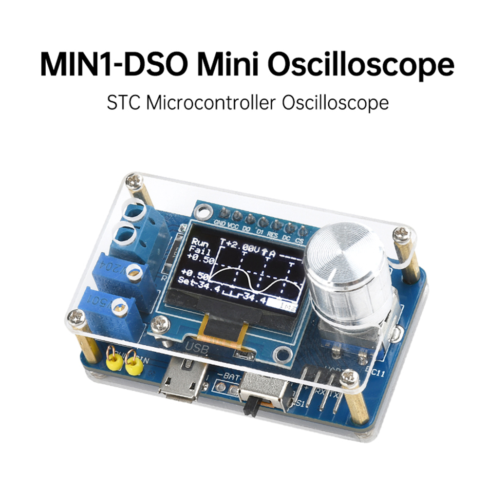 Diy Automation - DIY Mini Digital Oscilloscope Electronic Kit