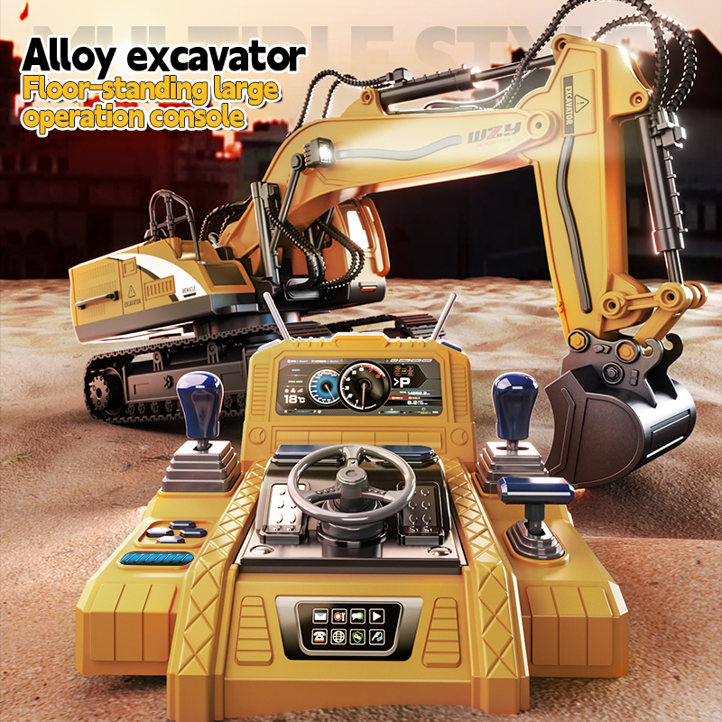 Home Automation Tutorial - 12/13/15CH RC Excavator Crawler track Alloy