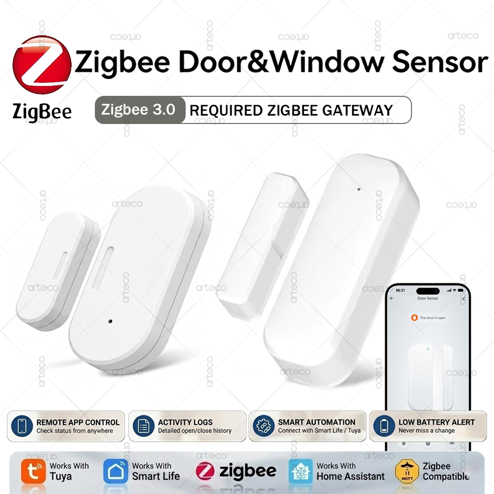 Home Automation Ideas - Zigbee Door Window Contatct Sensor Open