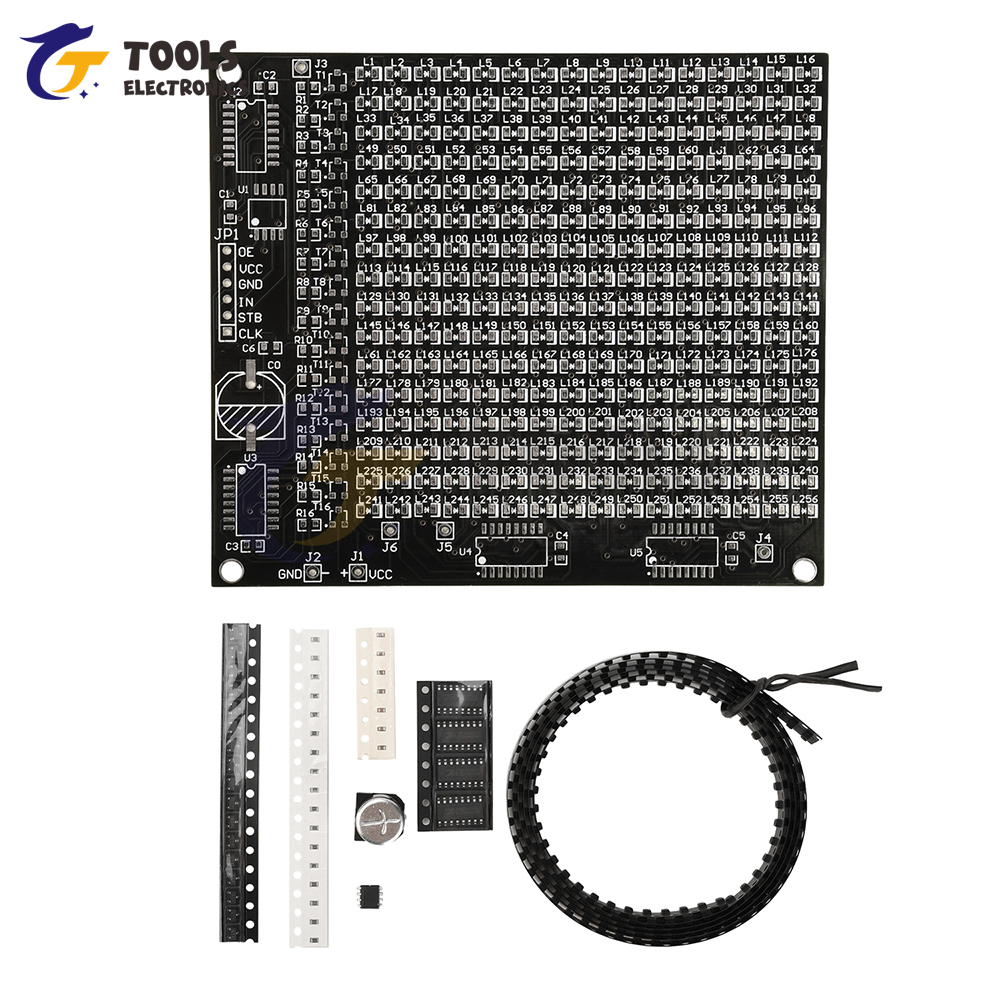 DIY Electronic Kit 64LED/256LE – Diy Automation Bewertung und Preis