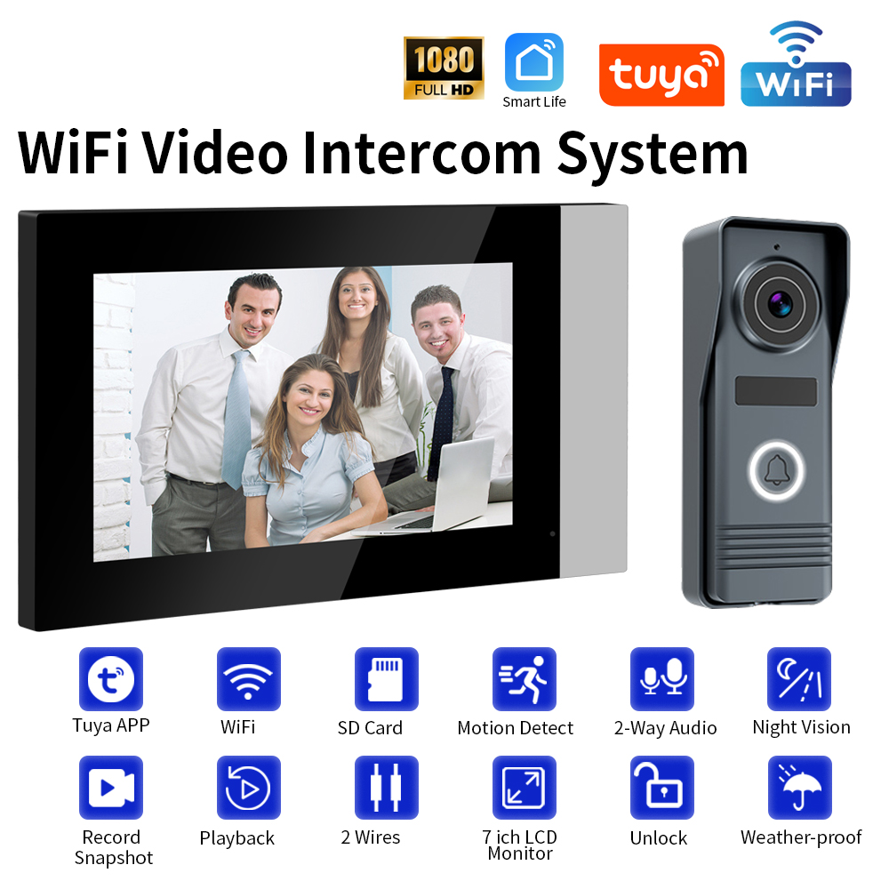 2-Wires Smart Home Tuya Wifi 1 – Smart Doorbell Wired Bewertung und Preis