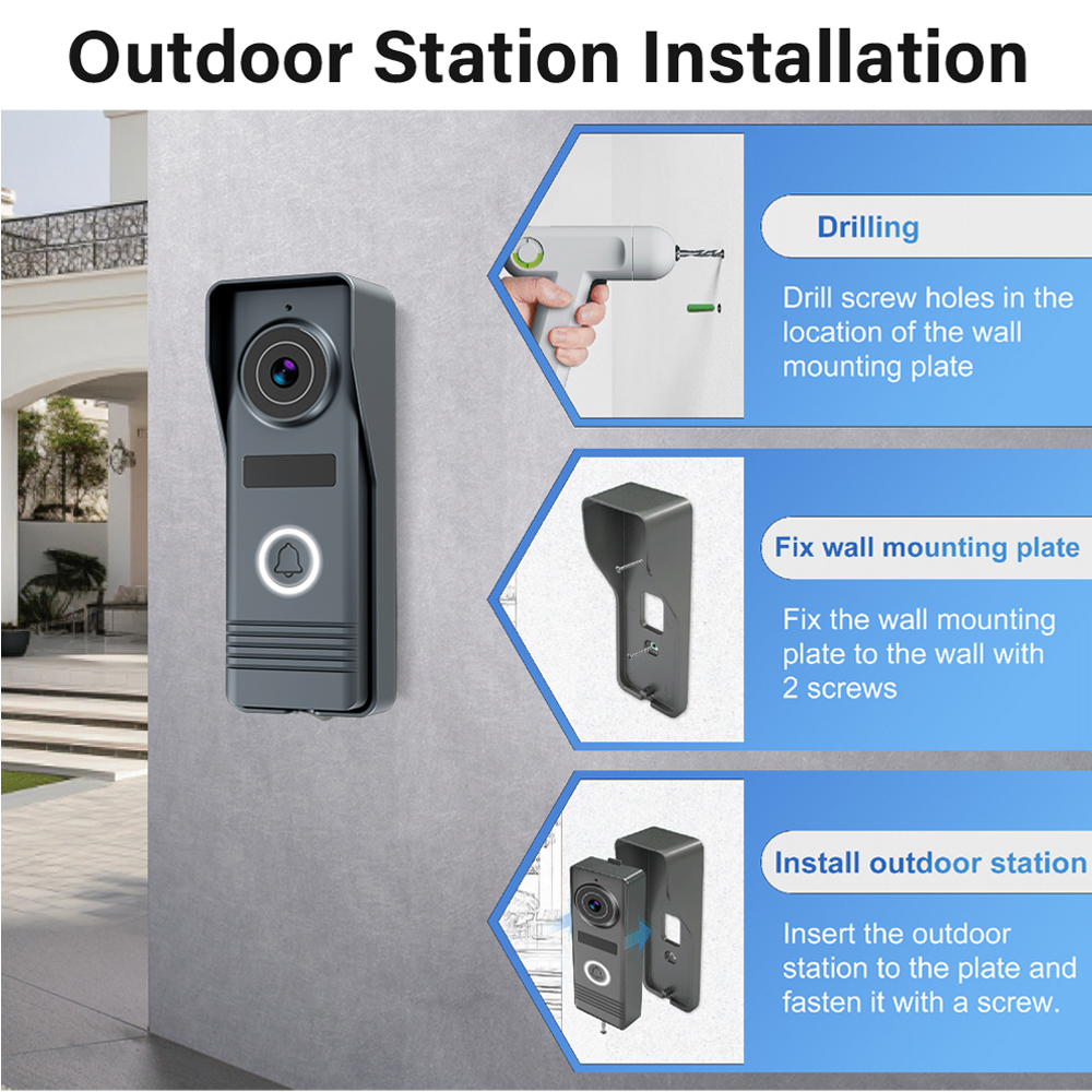 2-Wires Smart Home Tuya Wifi 1 – Smart Doorbell Wired Bewertung und Preis