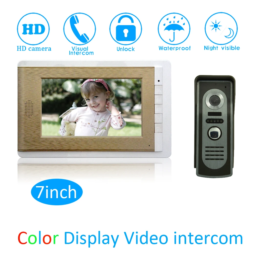 1 Set Smart Home Door Intercom – Smart Doorbell Wired Bewertung und Preis