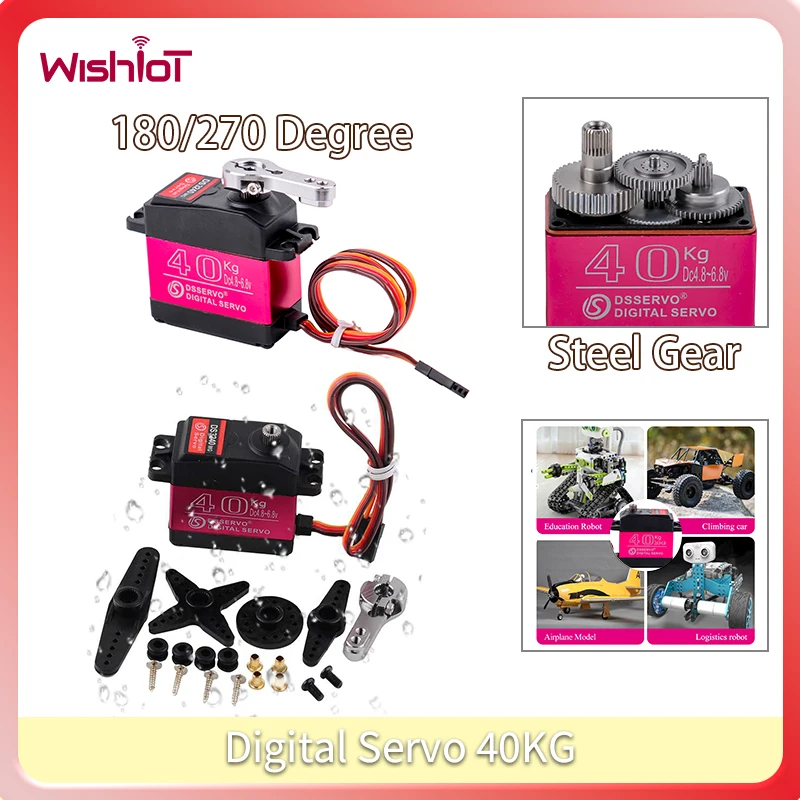 Digital Servo 40KG 180/270 Deg – Diy Automation Bewertung und Preis