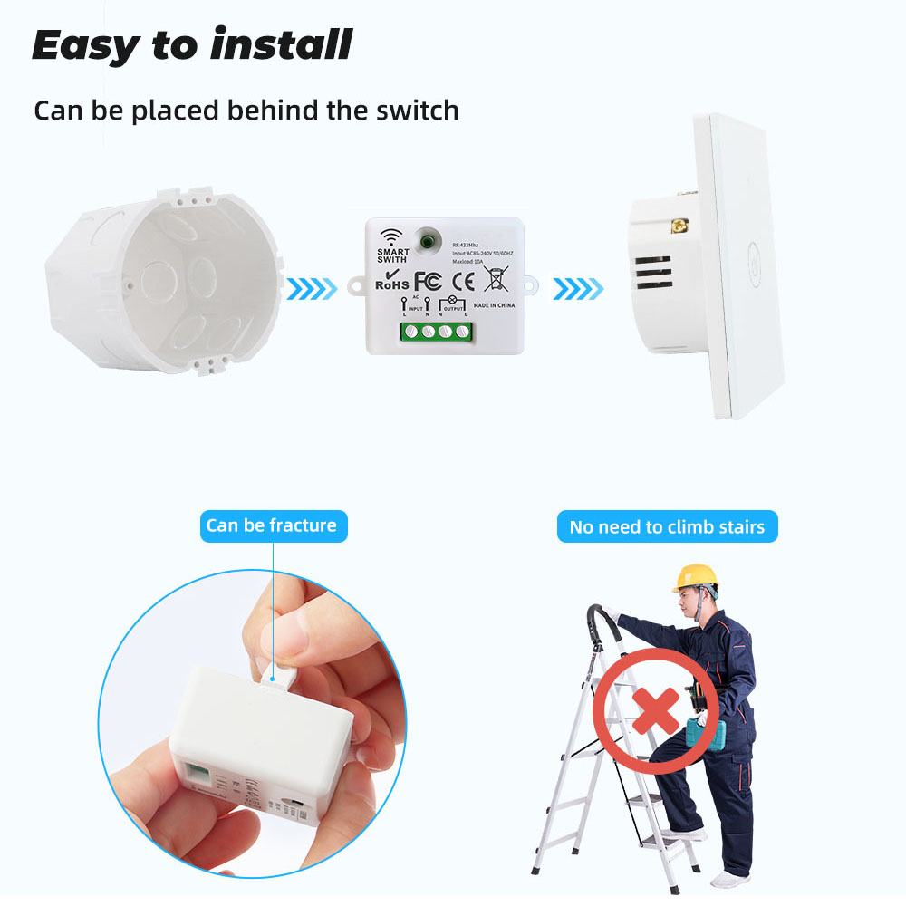 RF433 Smart Wireless Switch Se – Home Automation Ideas Bewertung und Preis