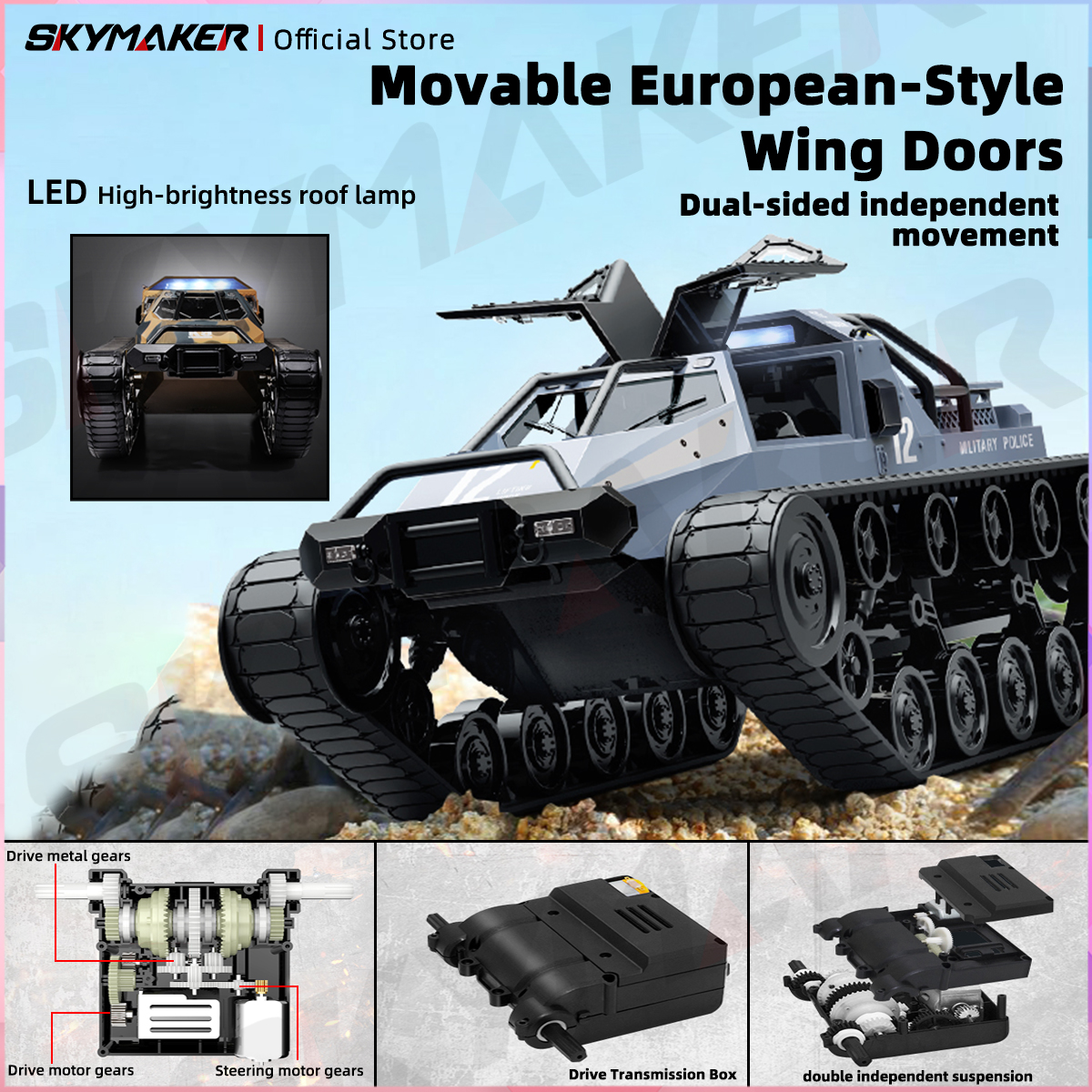 JJRC C8812 Max Tracked Tank Mo – Home Automation Tutorial Bewertung und Preis