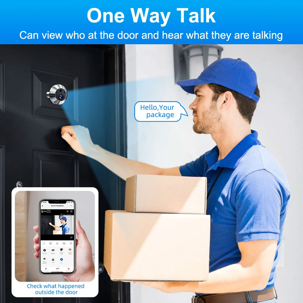 Tuya Smart 5MP 140° Wide View  – Smart Doorbell Wired Bewertung und Preis