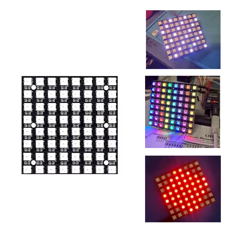 WS2812 LED 5050 RGB 8x8 64 Bit – Rgb Led Matrix 8X8 Bewertung und Preis