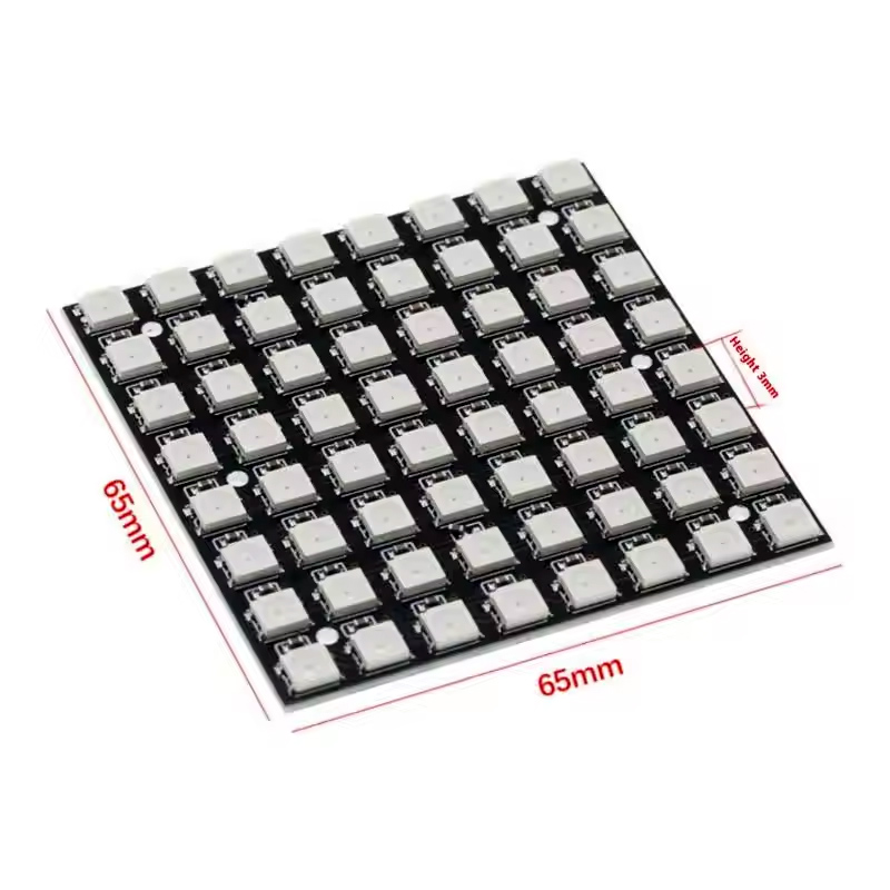 WS2812 LED 5050 RGB 8x8 64 Bit – Rgb Led Matrix 8X8 Bewertung und Preis