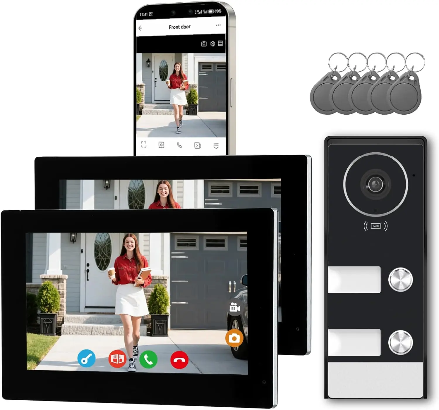 Smart Home Video Intercom Wire – Smart Doorbell Wired Bewertung und Preis