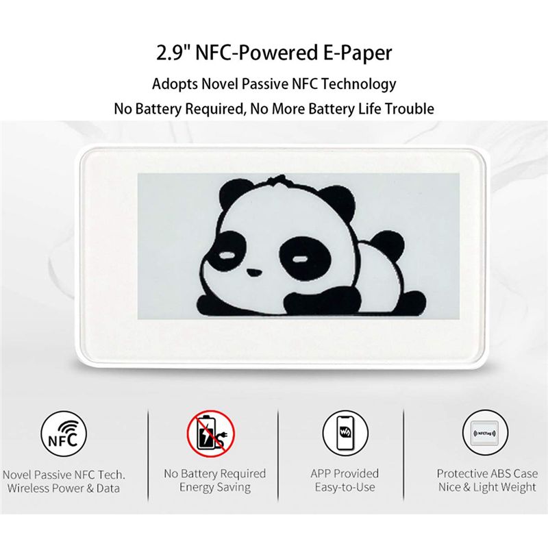 New  2.9 Inch Wireless NFC-Pow – Display Epaper 2.9 Bewertung und Preis