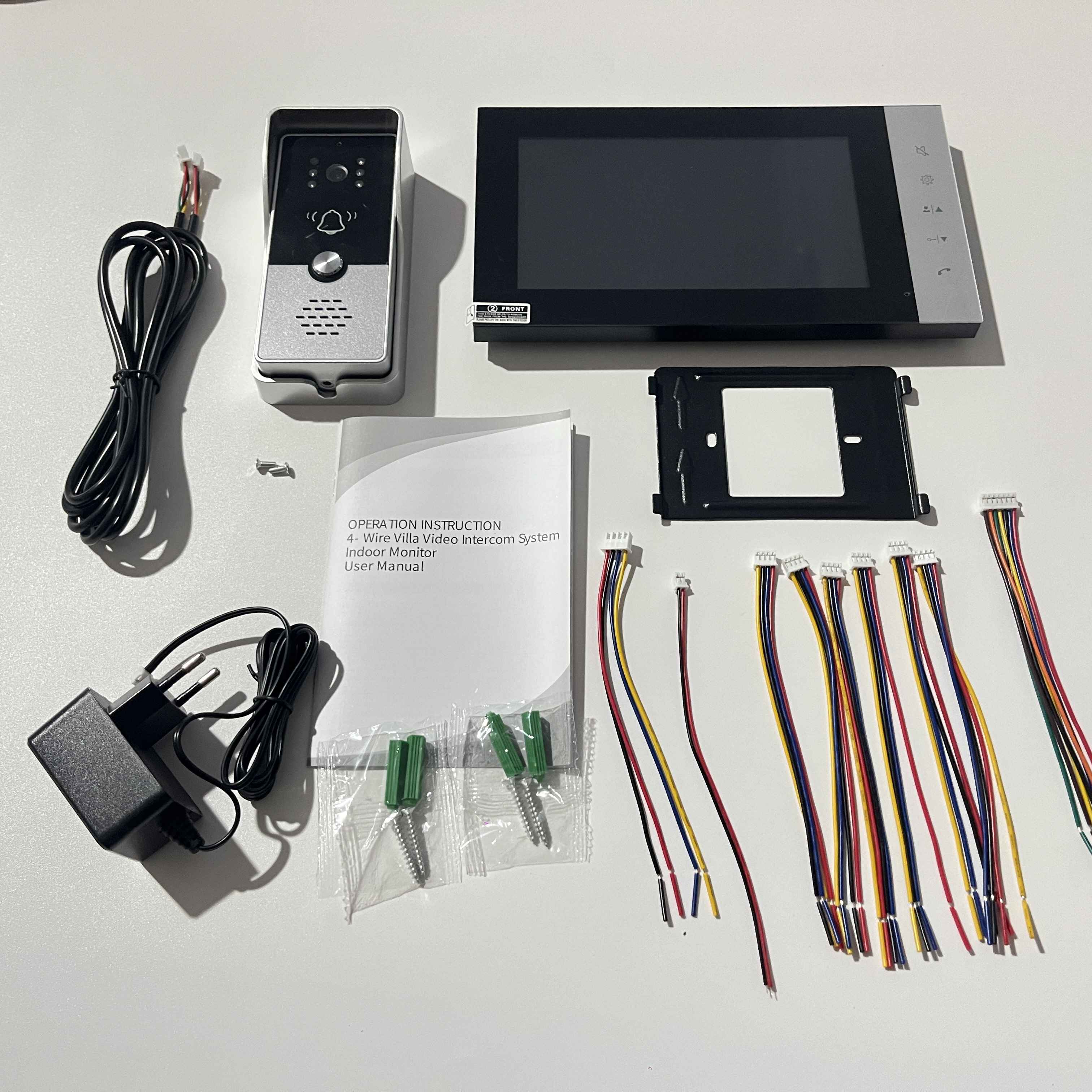 4 Wire 7 Inches Wired Video Do – Smart Doorbell Wired Bewertung und Preis