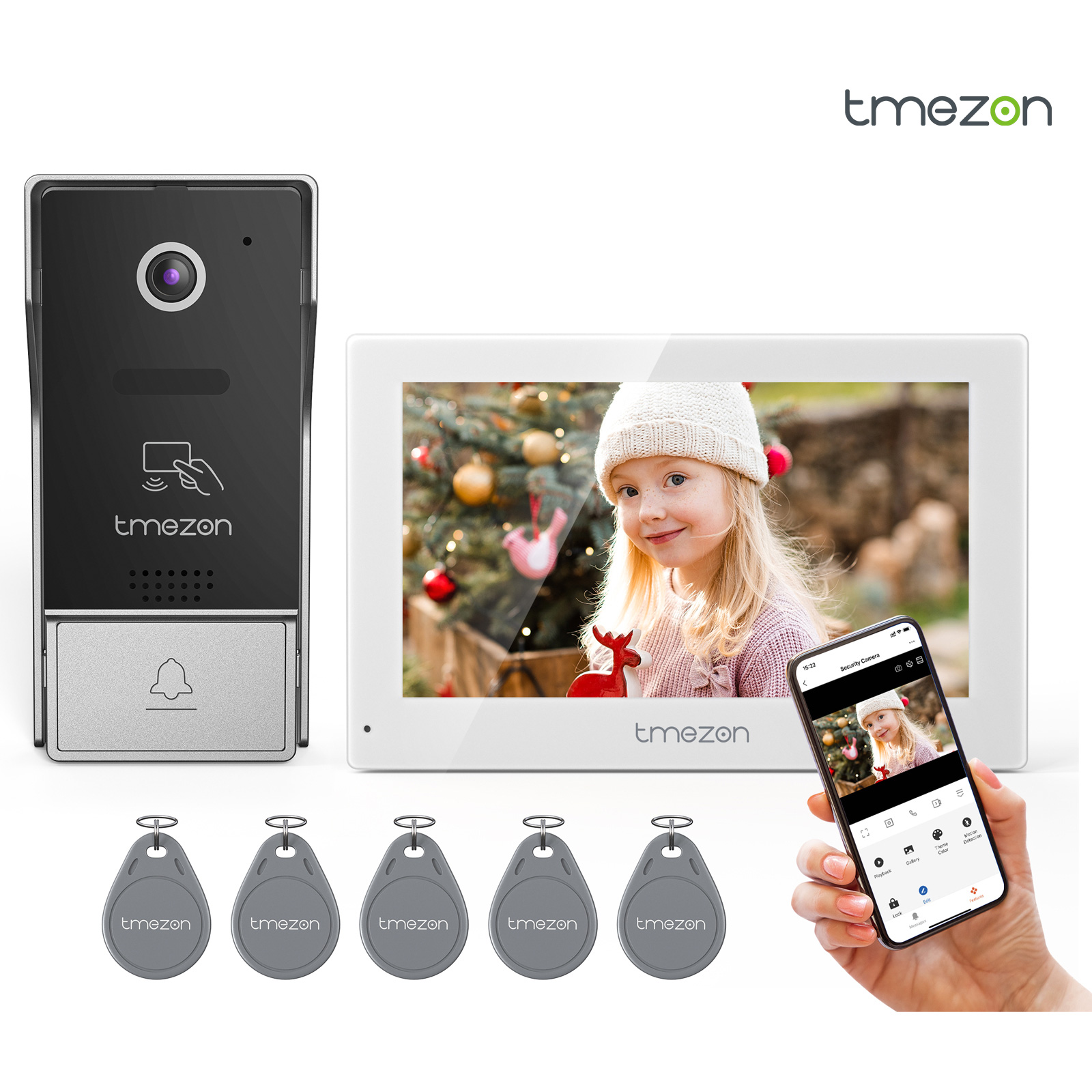 7 Inch Tuya 1080P wireless Wif – Smart Doorbell Wired Bewertung und Preis