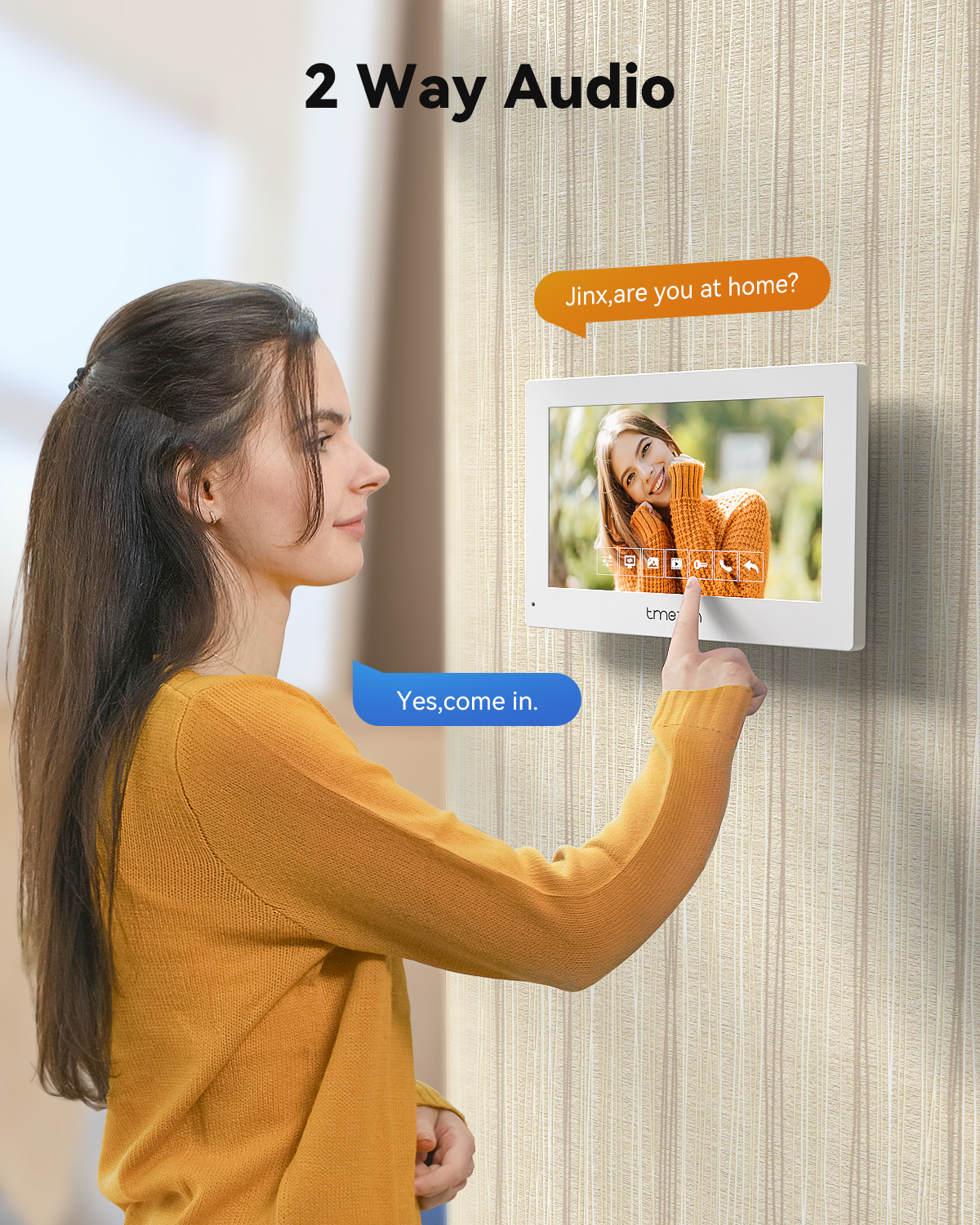 7 Inch Tuya 1080P wireless Wif – Smart Doorbell Wired Bewertung und Preis