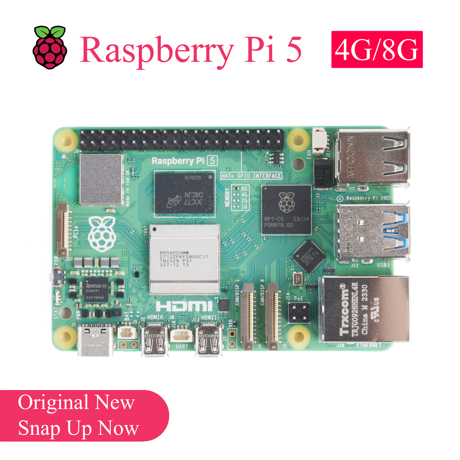 1PCS Original Raspberry Pi 5 4 – Diy Home Automation With Raspberry Pi Bewertung und Preis