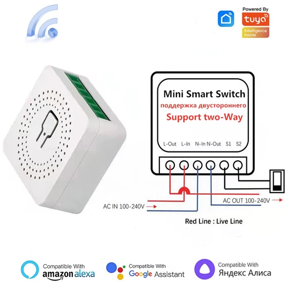 Tuya Mini 16A WiFi Switch Smar – Home Automation Ideas Bewertung und Preis