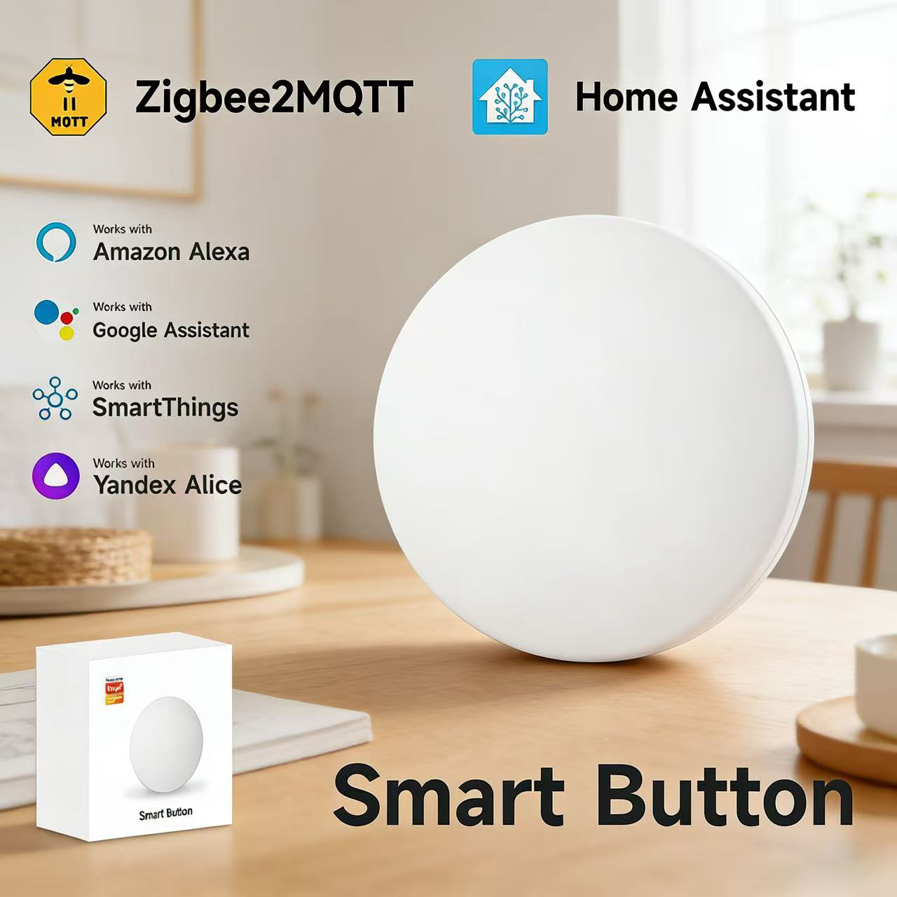 Zigbee3.0 2MQTT Smart Button S – Home Automation Ideas Bewertung und Preis