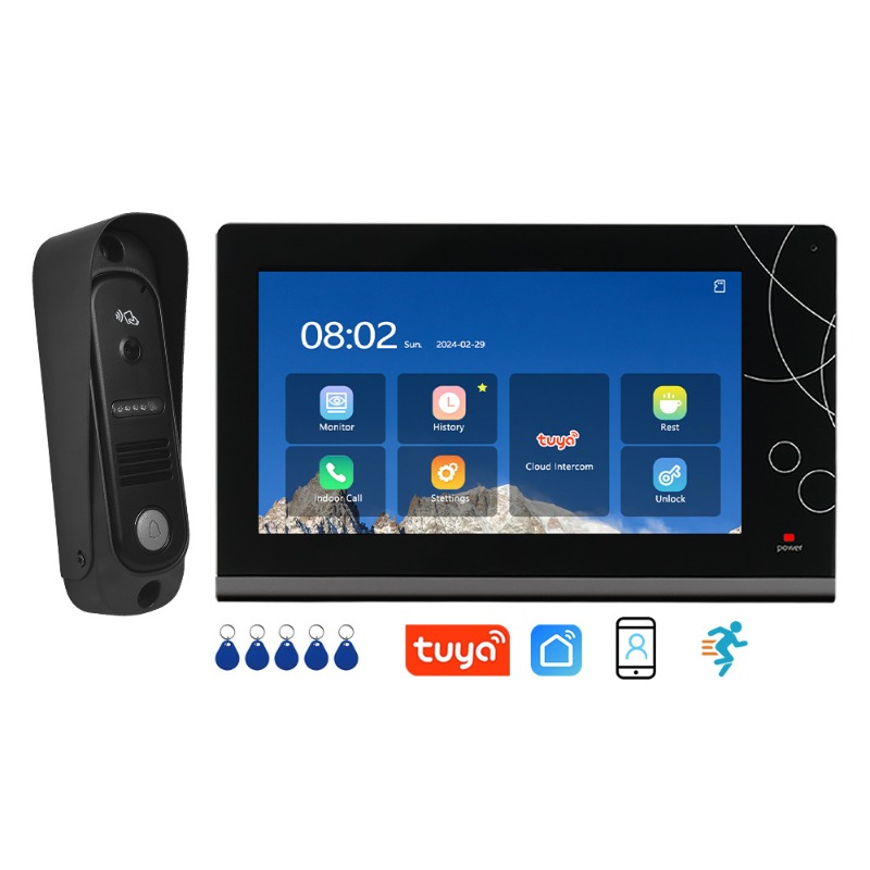 Smart Home 7 Inch WiFi Video D – Smart Doorbell Wired Bewertung und Preis