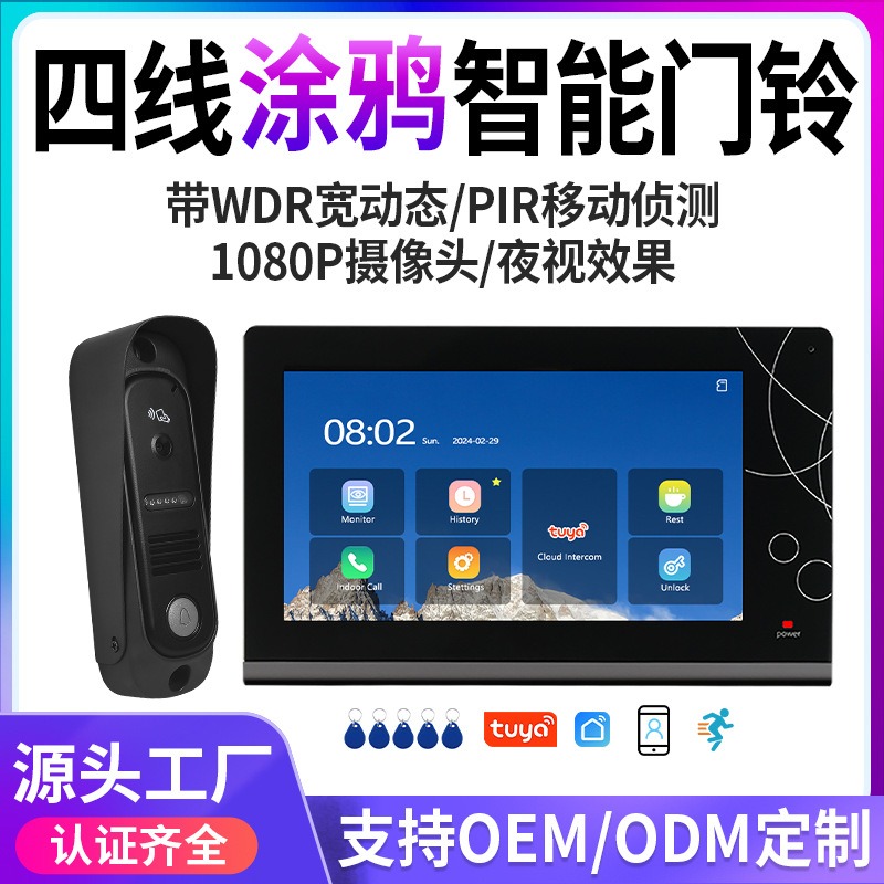 Smart Home 7 Inch WiFi Video D – Smart Doorbell Wired Bewertung und Preis