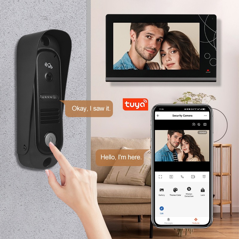 Smart Home 7 Inch WiFi Video D – Smart Doorbell Wired Bewertung und Preis